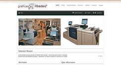 Desktop Screenshot of graficasribadeo.com