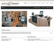 Tablet Screenshot of graficasribadeo.com